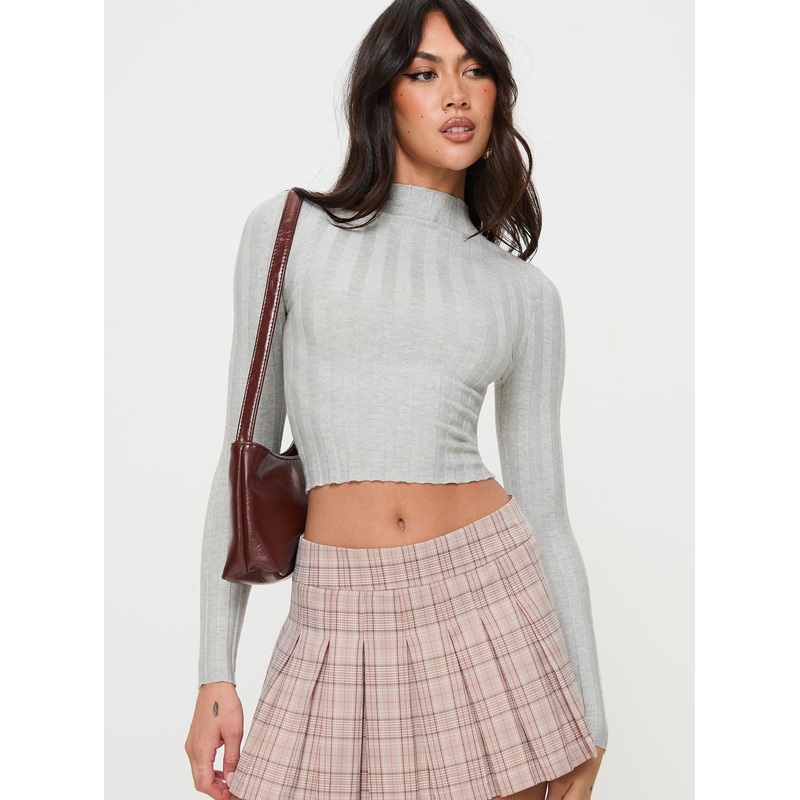 Tinkla Long Sleeve Top Grey