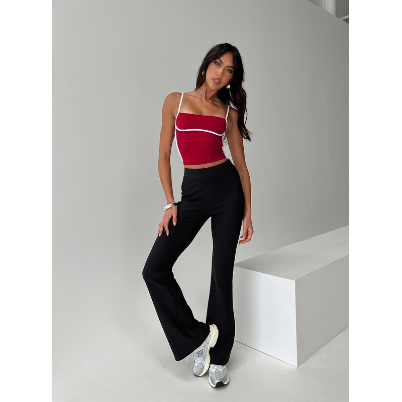 Vasquez Flared Pants Black