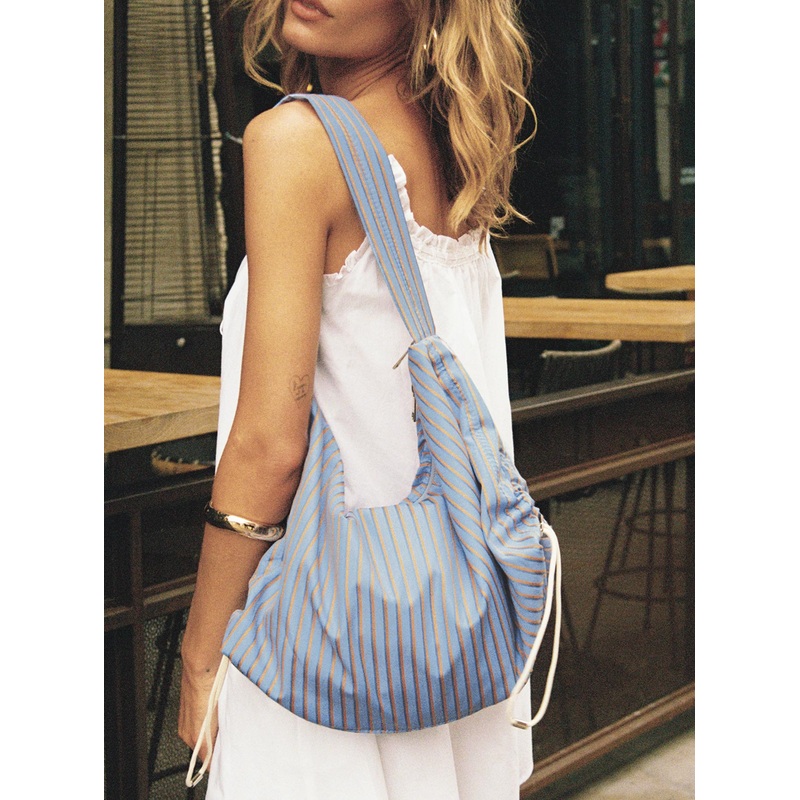 Kristine Bag Blue Stripe