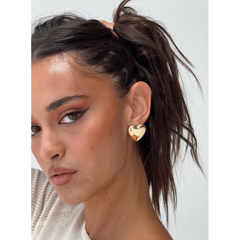 Leyna Earrings Gold