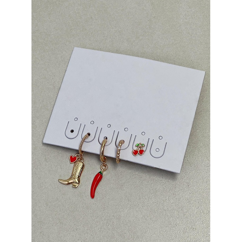Longest Ride Earring Pack Gold