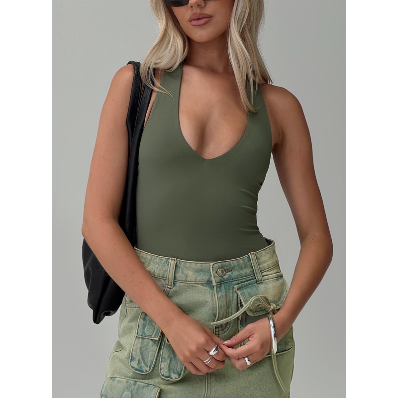 Abelie Bodysuit Green