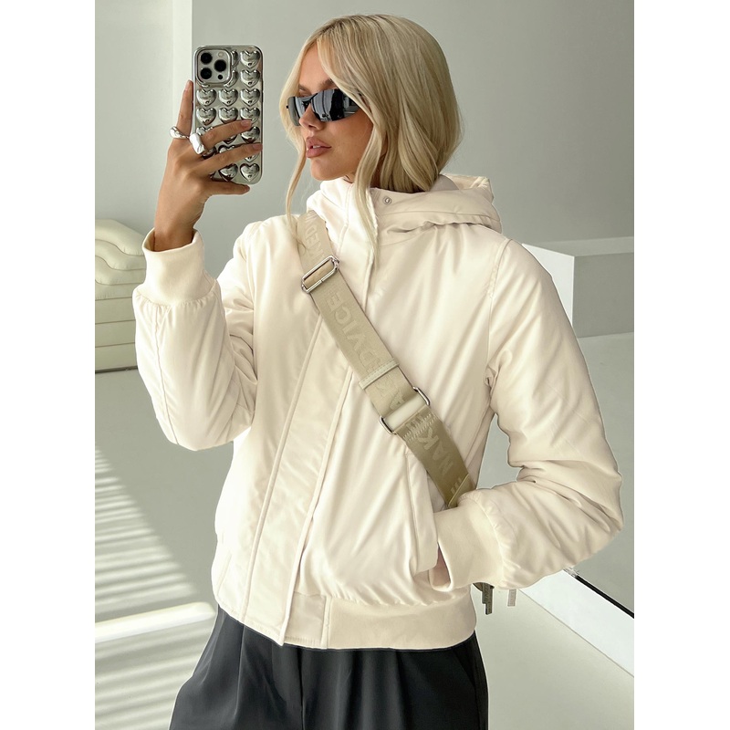 Battle Hooded Jacket Cream