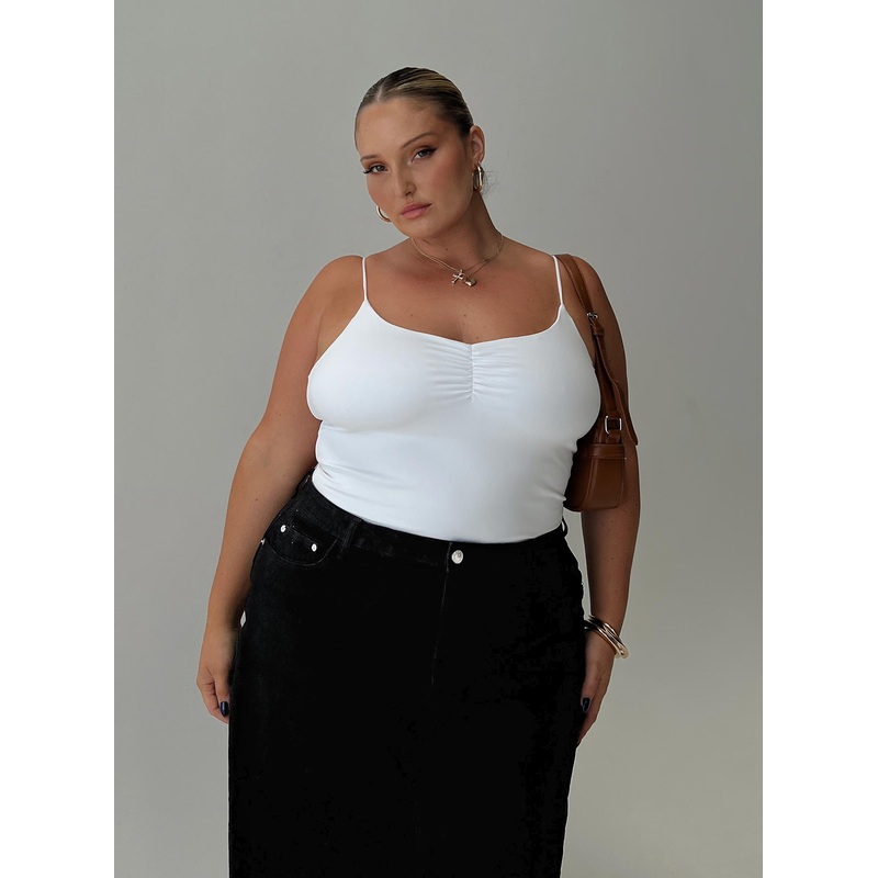 Bekks Bodysuit White Curve