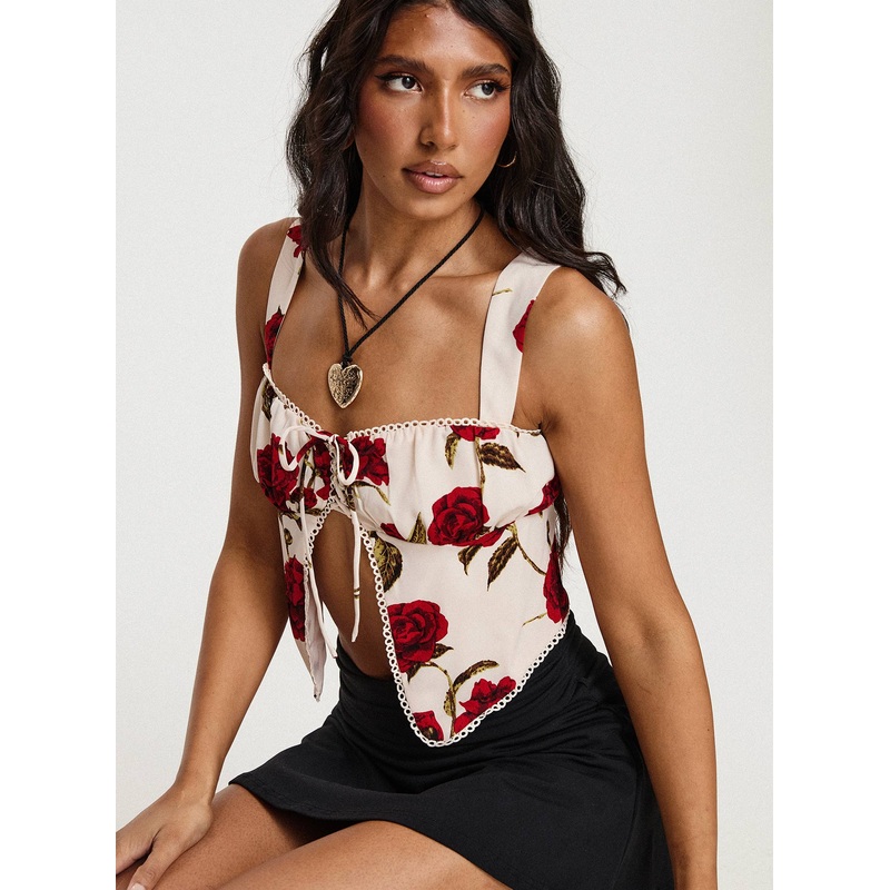 Cherished Charm Top Cream