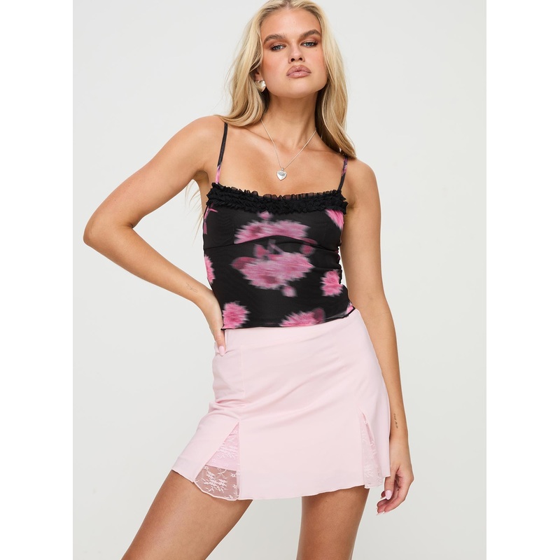 Rosiedo Mini Skirt Baby Pink