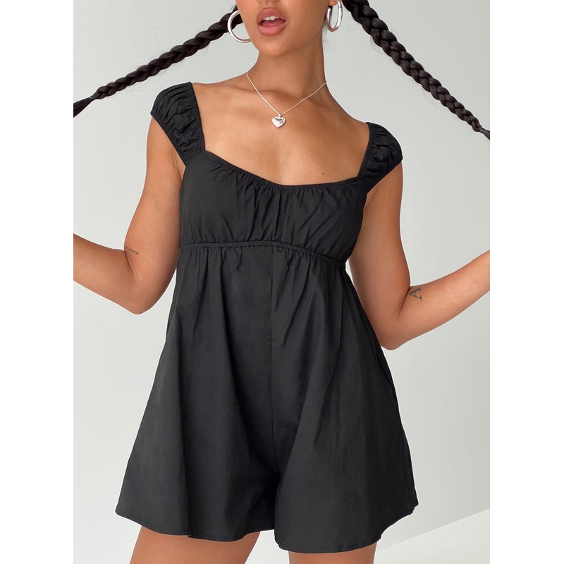 Bridgid Romper Black