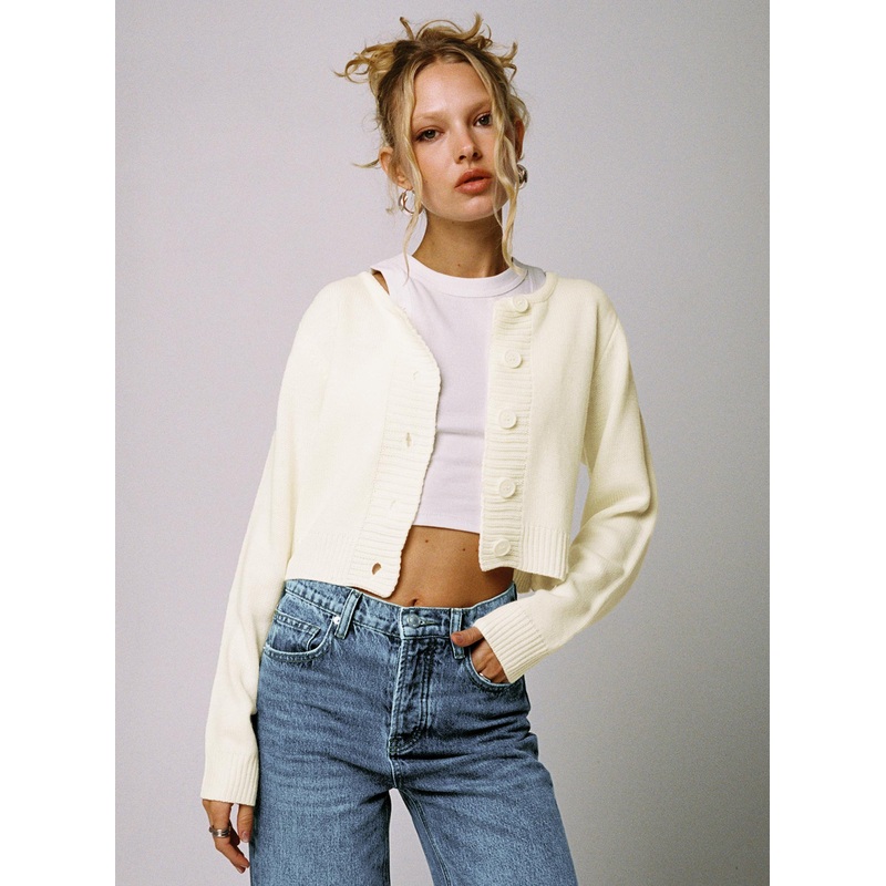 Collase Knit Sweater Cream
