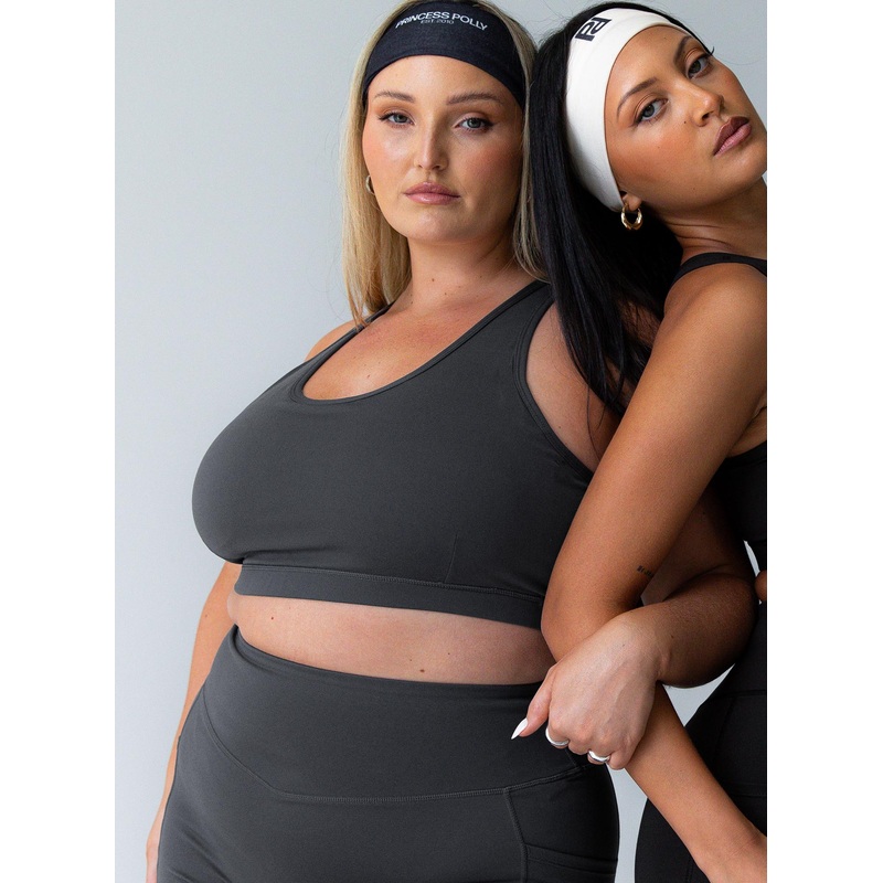Energised Activewear Top Grey Curve