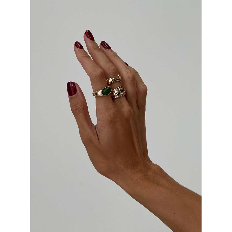 Esteban Ring Pack Gold