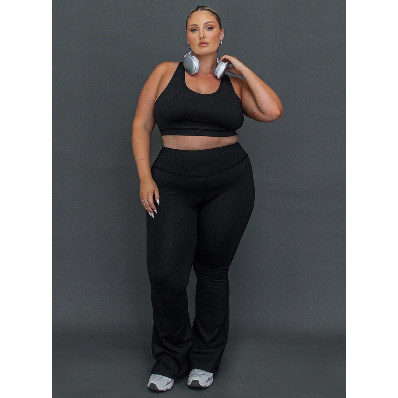 Integrity Activewear Yoga Pants Black Curve