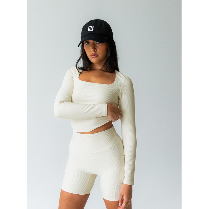 Thriving Activewear Top Latte