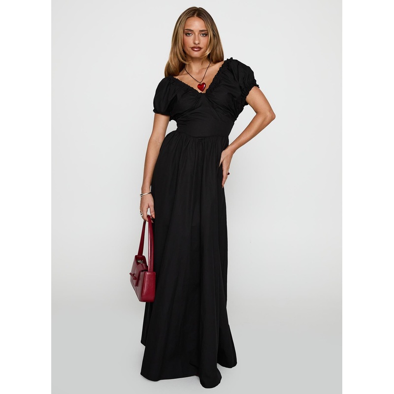 Breeanna Maxi Dress Black