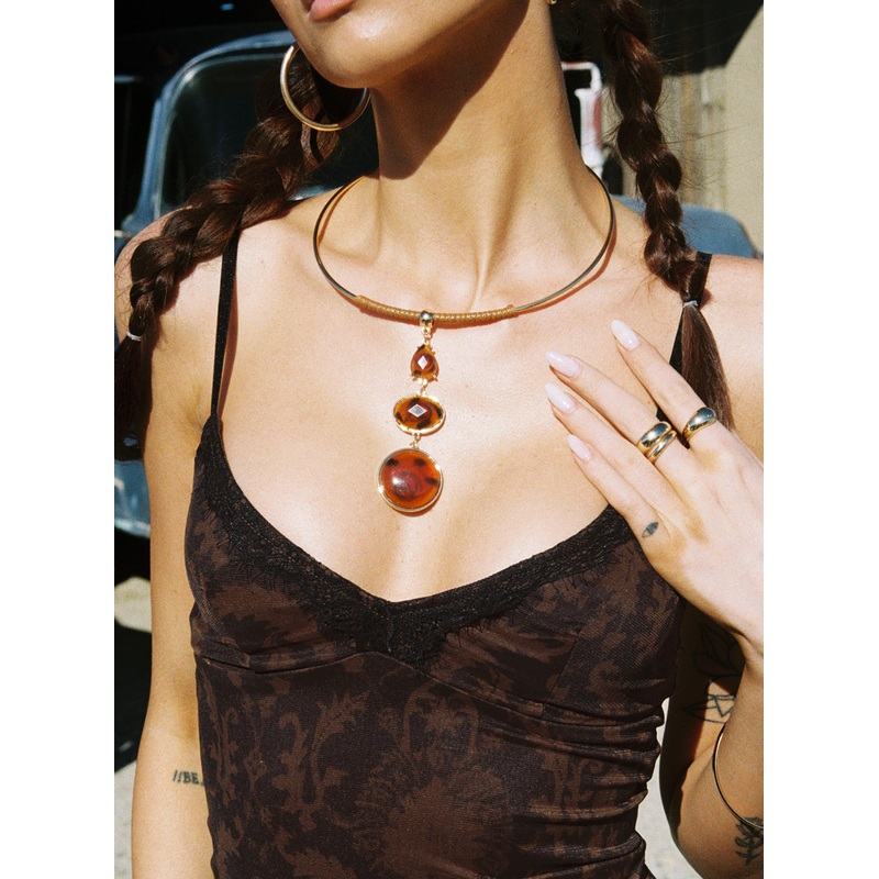 Judah Vintage Pendant Necklace Gold