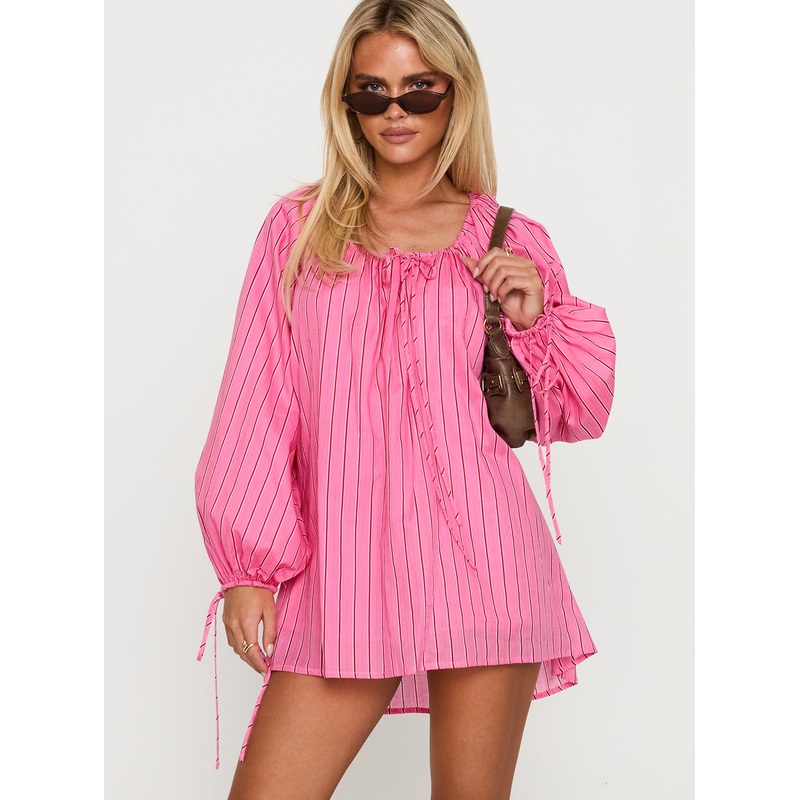 Praiza Playsuit Pink Stripe