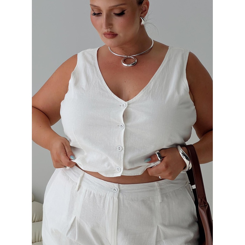 Sofi Vest Top Natural Curve