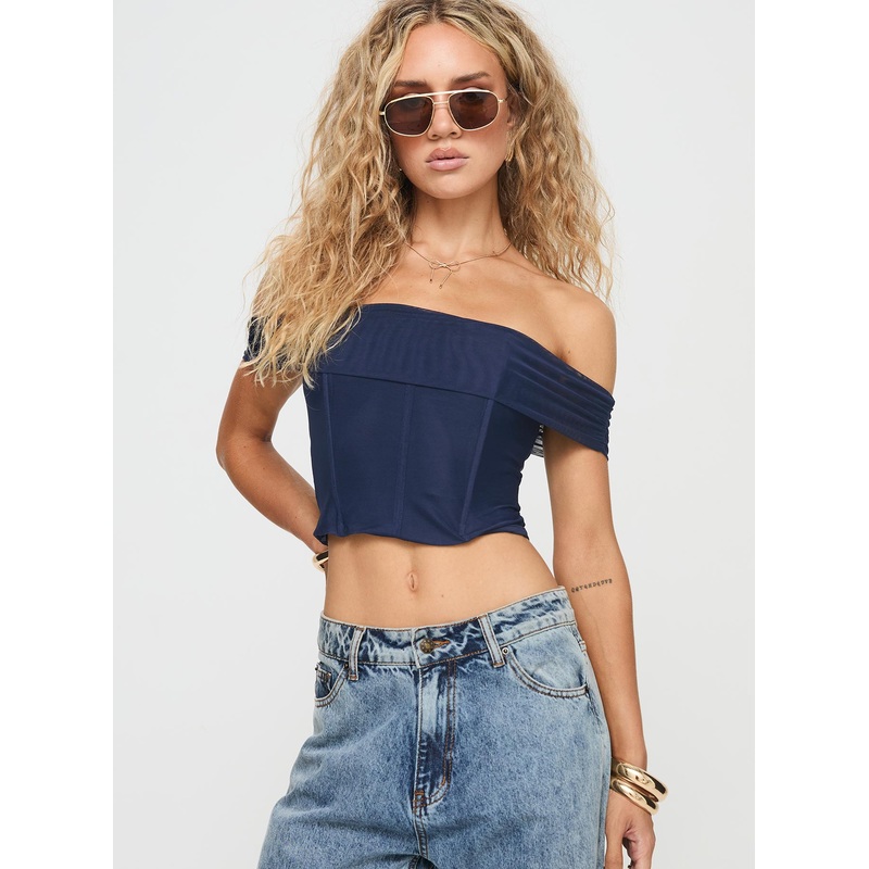 Thoughts Of You Top Blue