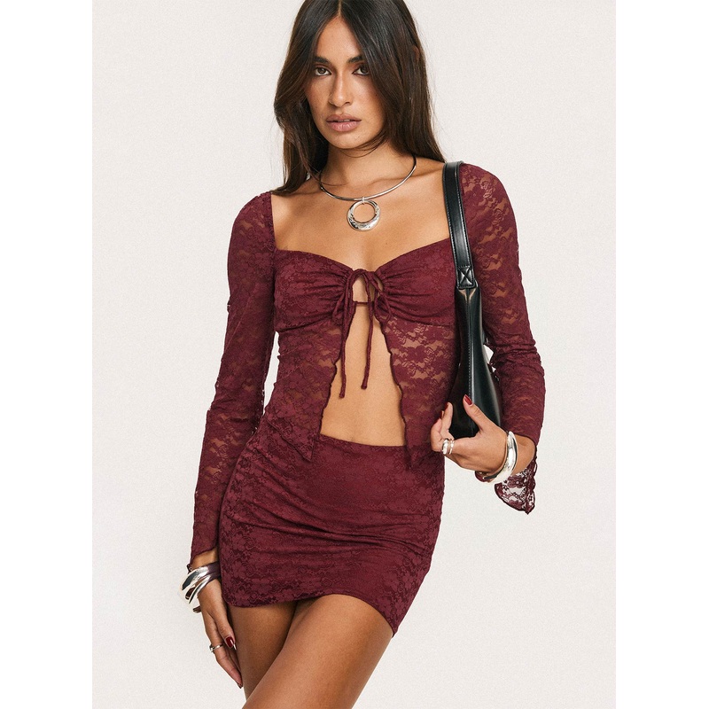 Camdyn Set Burgundy