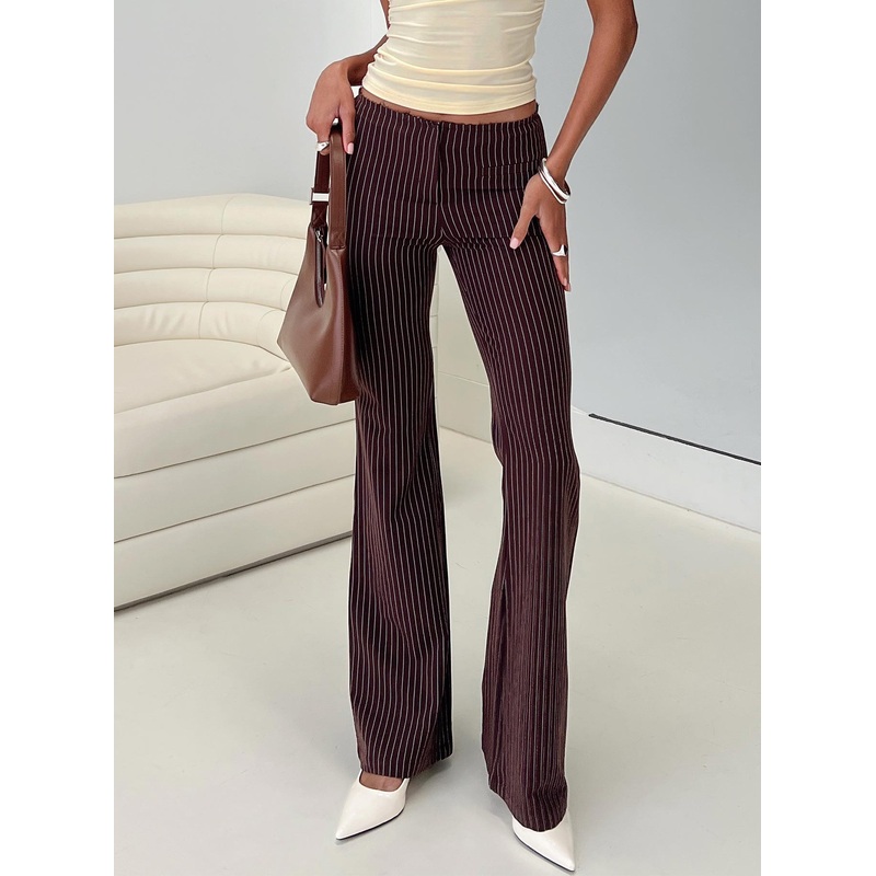 Sportia Flare Pants Brown