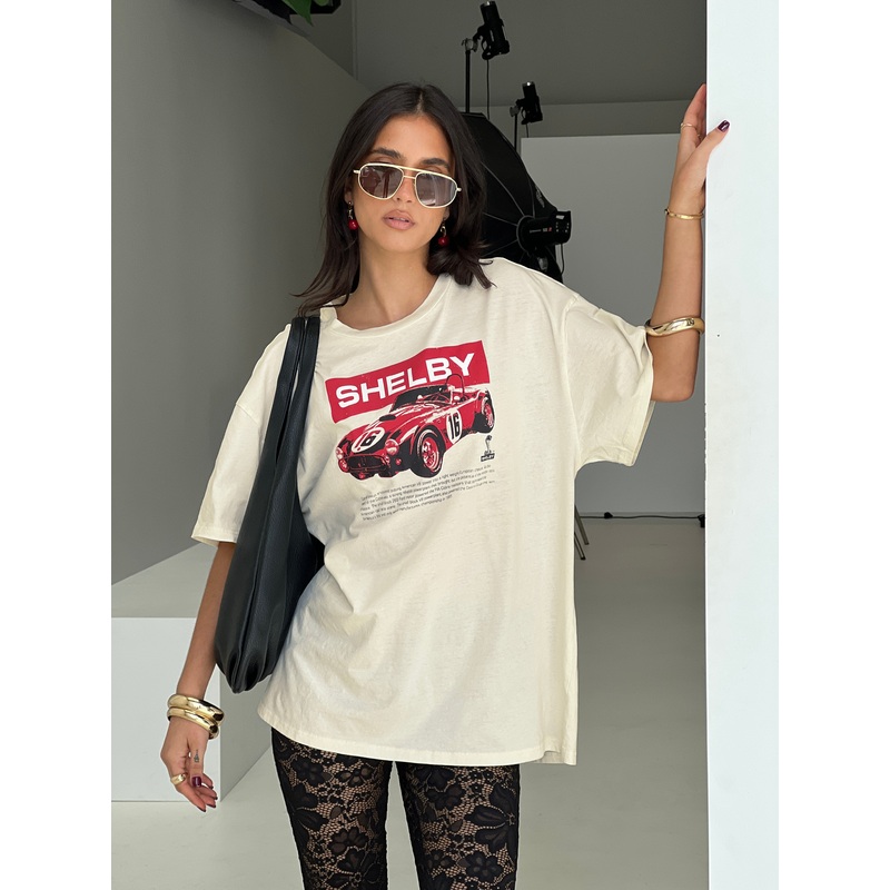 16 Shelby Tee White