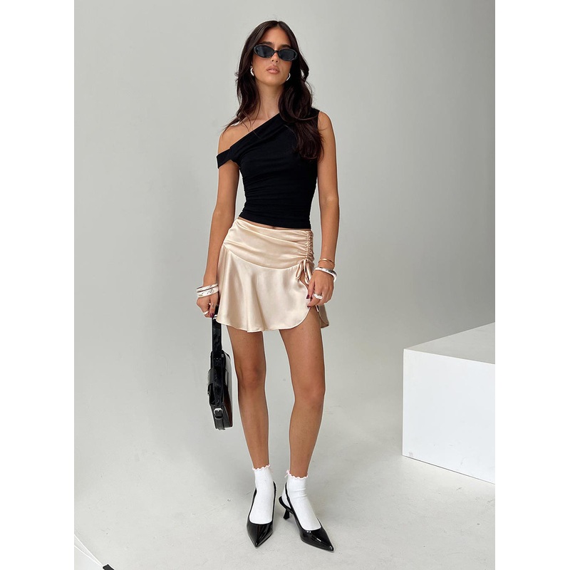 Gibbs Mini Skirt Champagne