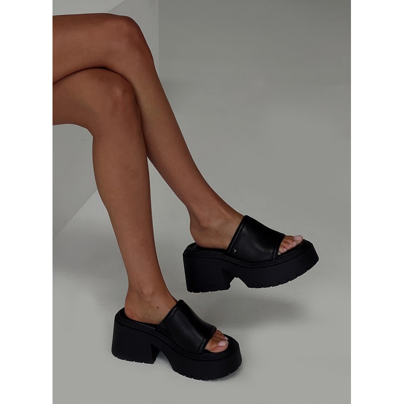 Windsor Smith Confession Heels Black