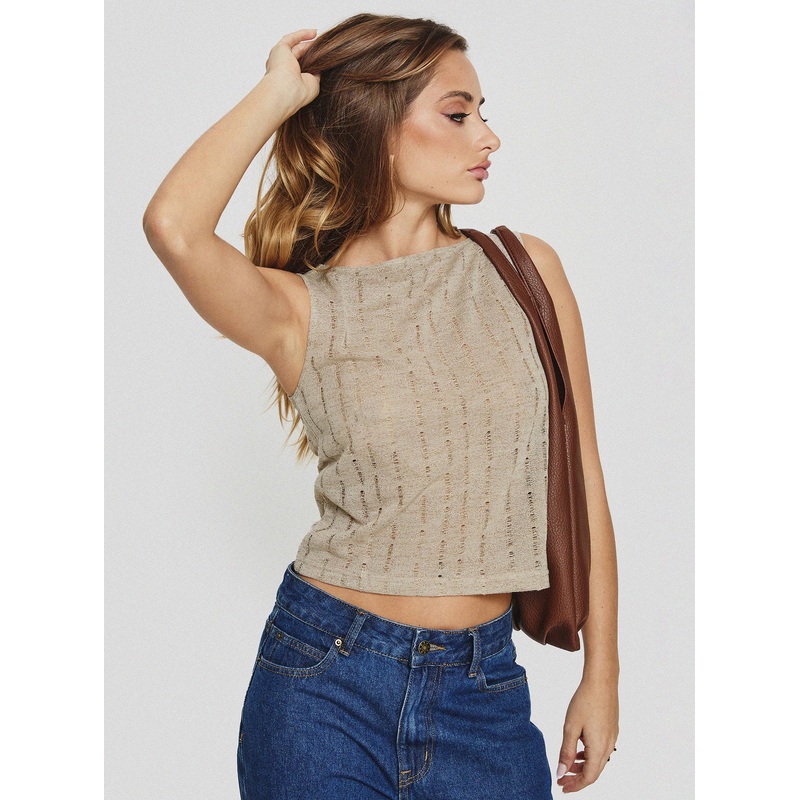 Cassander Top Beige