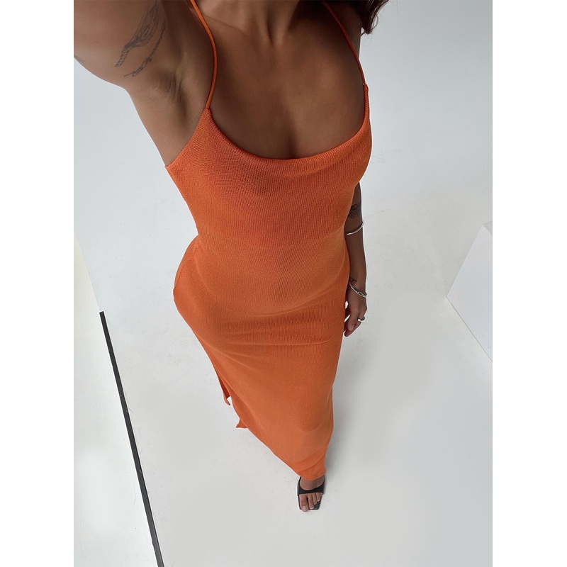 Cote Maxi Dress Orange