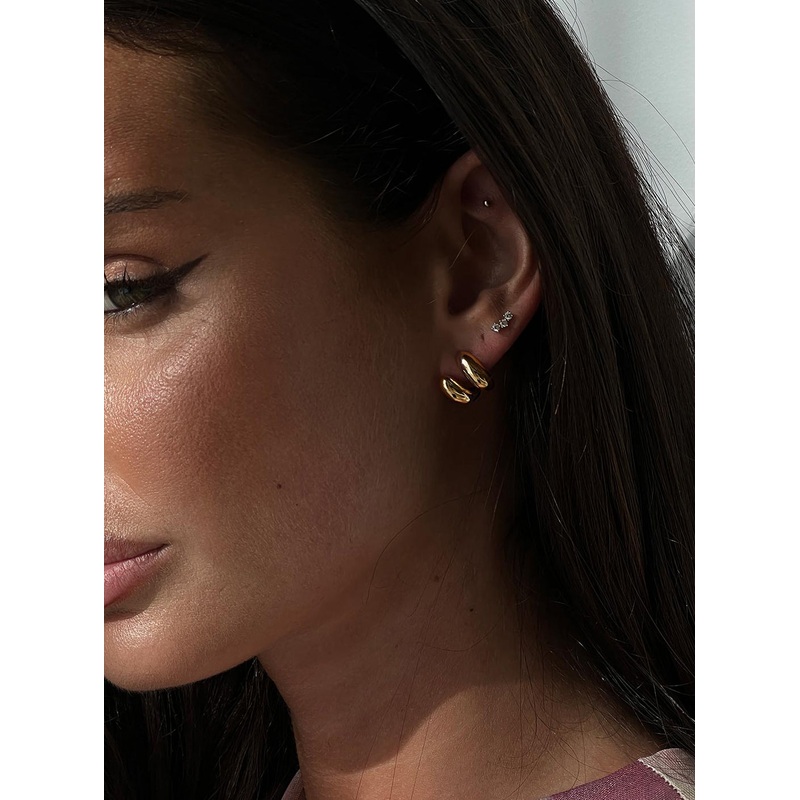 Yueh Earrings Gold