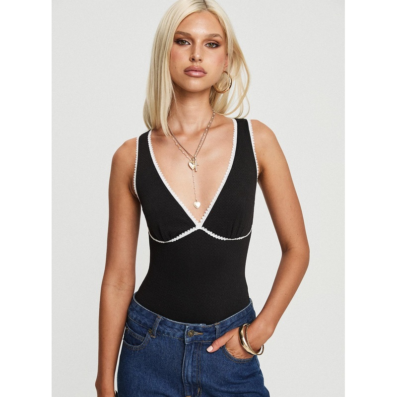 Hugeaux Bodysuit Black
