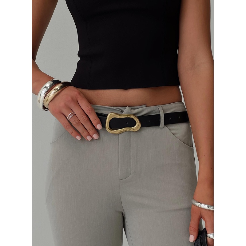 Leto Belt Black / Gold