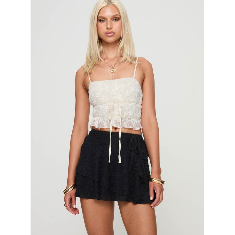Talin Mini Skirt Black