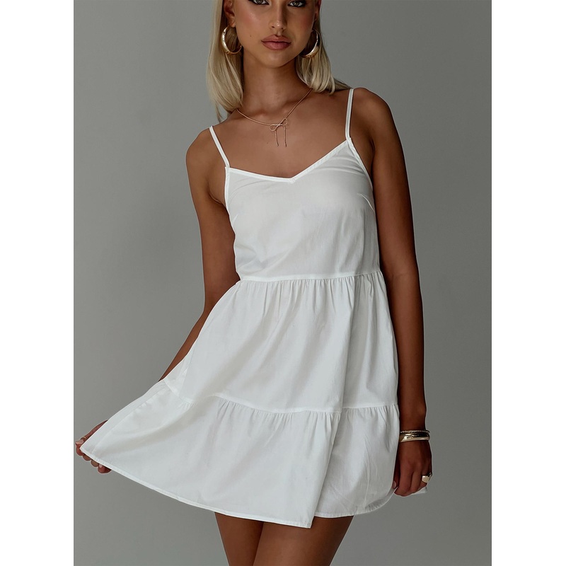 Zorion Mini Dress White