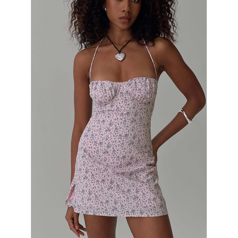 Acer Mini Dress Purple Floral