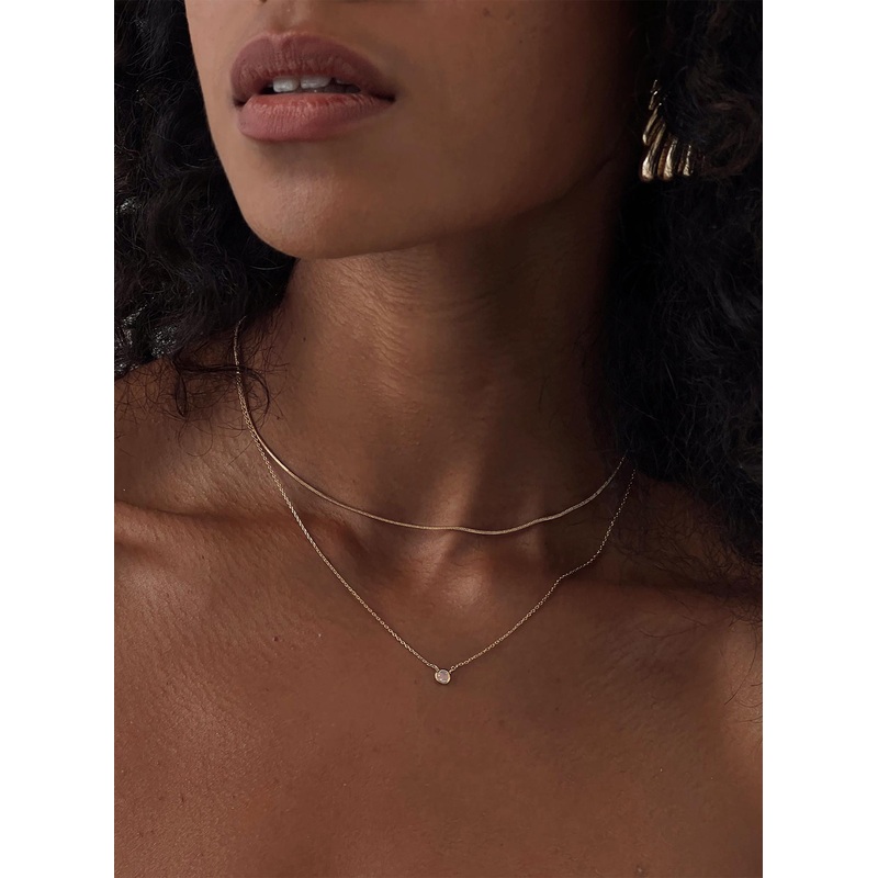 Allia Necklace Gold