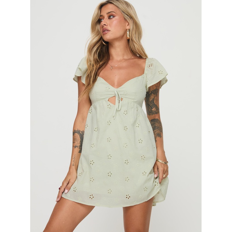 Staban Mini Dress Sage
