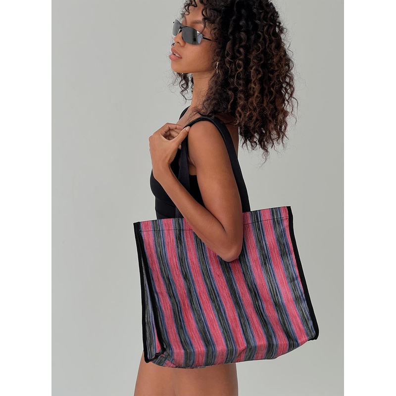 Stela Striped Tote Multi