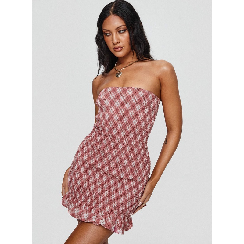 Takiyo Mini Dress Pink