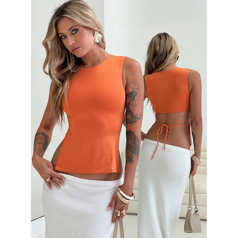 Uzo Top Orange