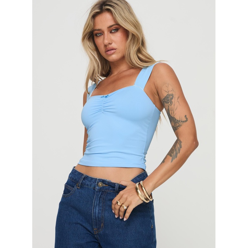 Yahya Top Blue