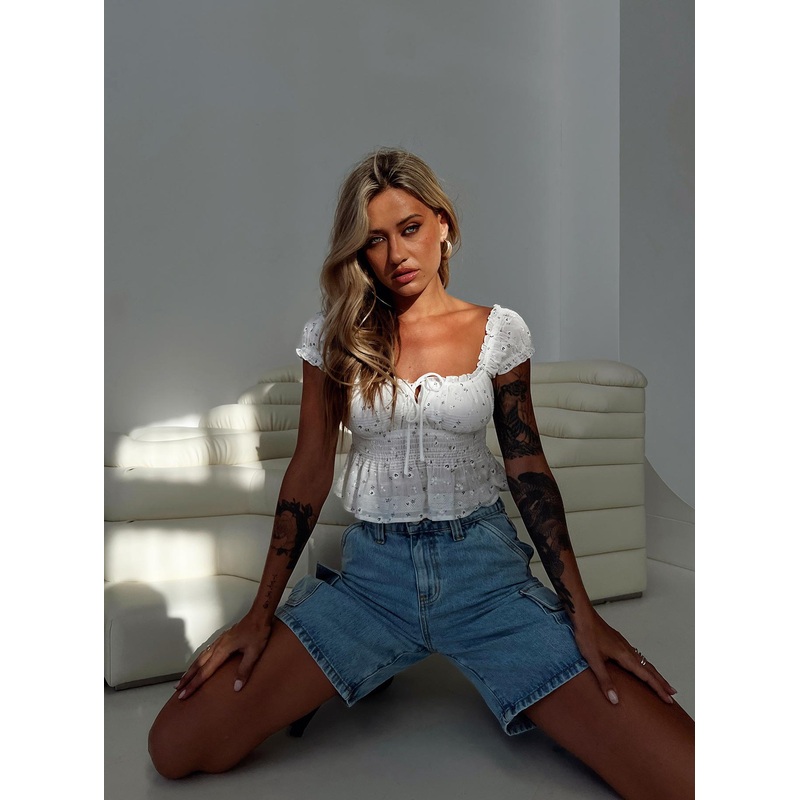 Yvaine Top White