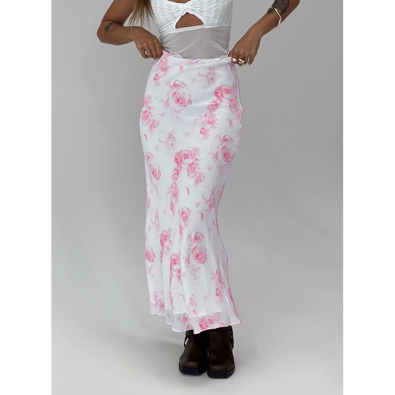 Agave Maxi Skirt Floral