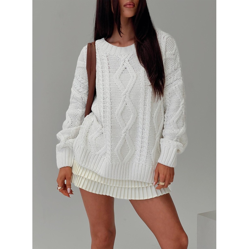 Anaya Oversized Sweater White
