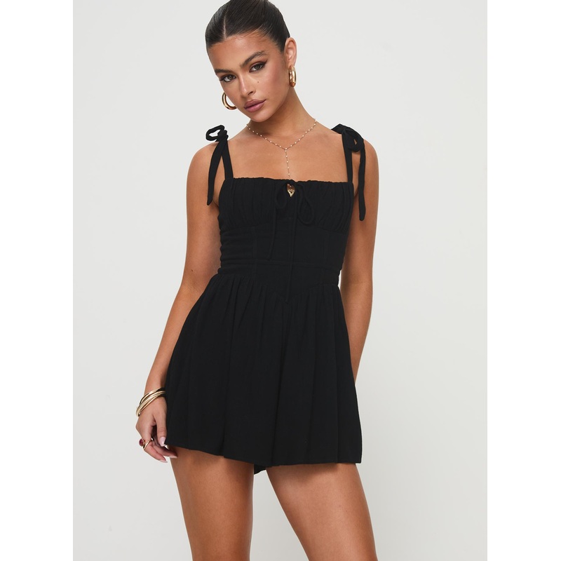 Lehanna Romper Black
