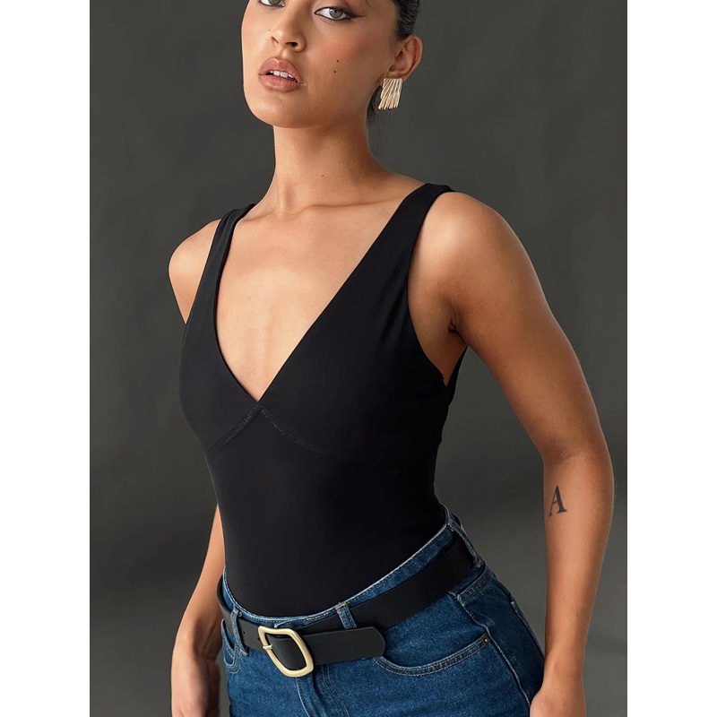 Nellie Bodysuit Black