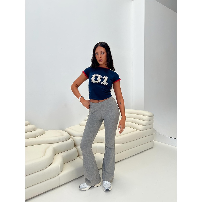 Ramirez Flared Pants Grey