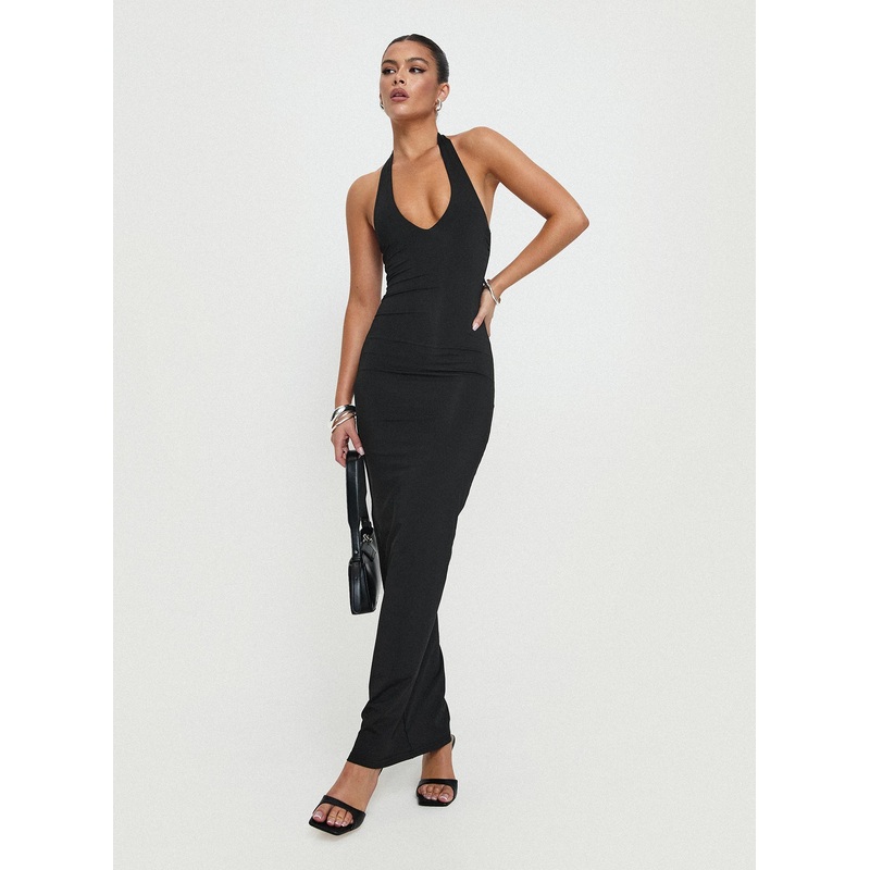 Spicy Maxi Dress Black