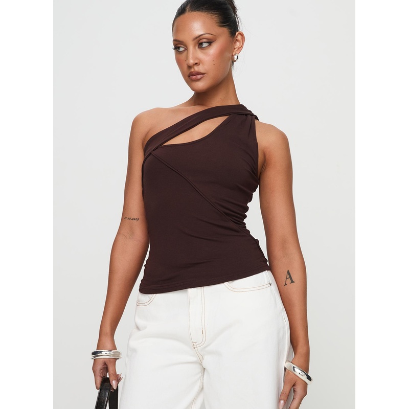 Valoria Top Brown
