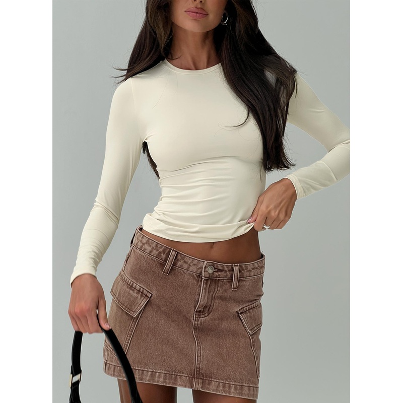 Arnim Long Sleeve Top Cream