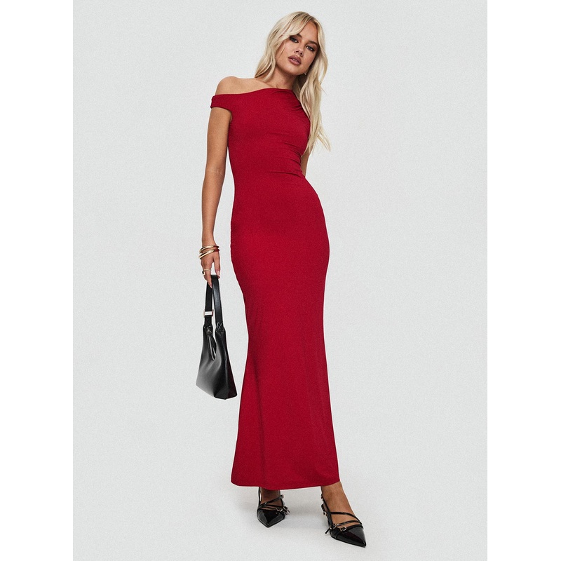 Beller Maxi Dress Red